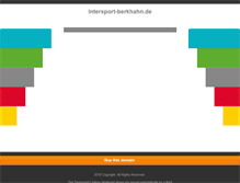 Tablet Screenshot of intersport-berkhahn.de
